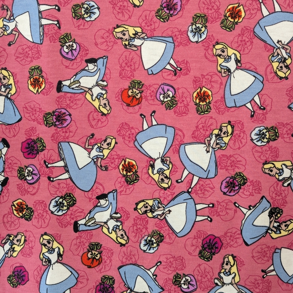 LuLaRoe Alice in Wonderland print Top